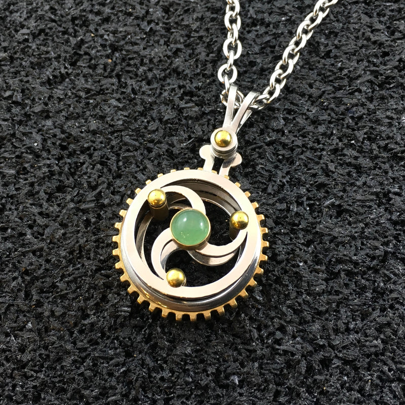 Celtic Spiral 1 | Gearing Pendant