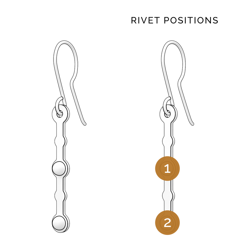 Two of Diamonds | Drop Earrings