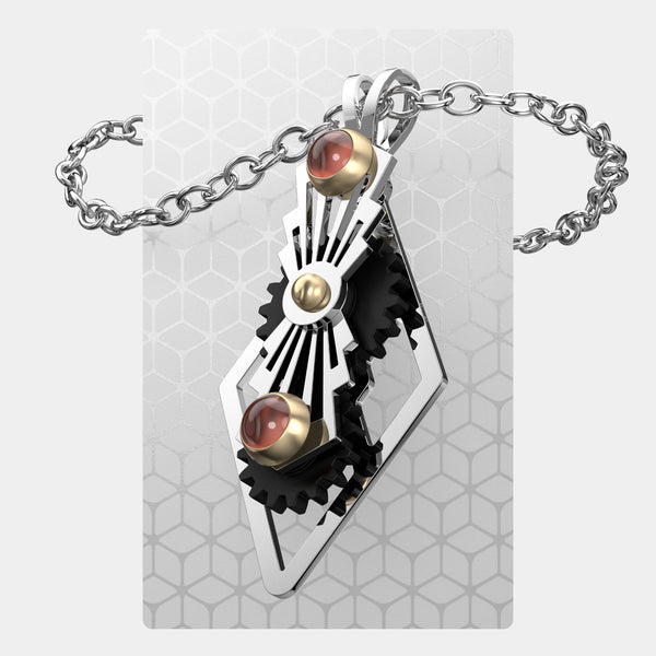 Art Deco Sunburst | Pendant