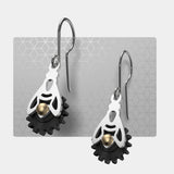 Bee Bum | Drop Earrings with Gear