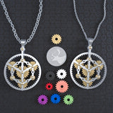 Skeleton | Planetary Gear Pendant