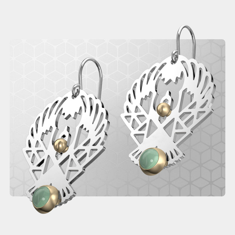 Eagle | Drop Earrings