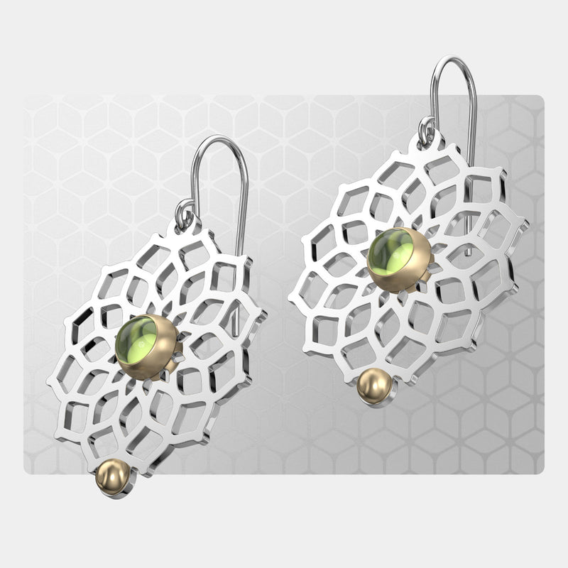 Sacred Geometry | Drop Earrings