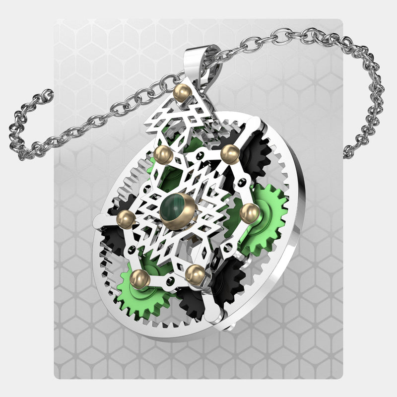 gear necklace Sunrise