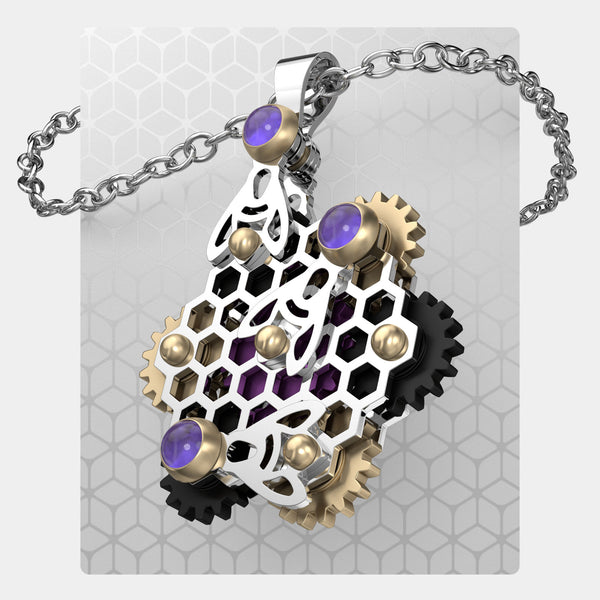 A Bunch of Bees | Large Articulating Pendant