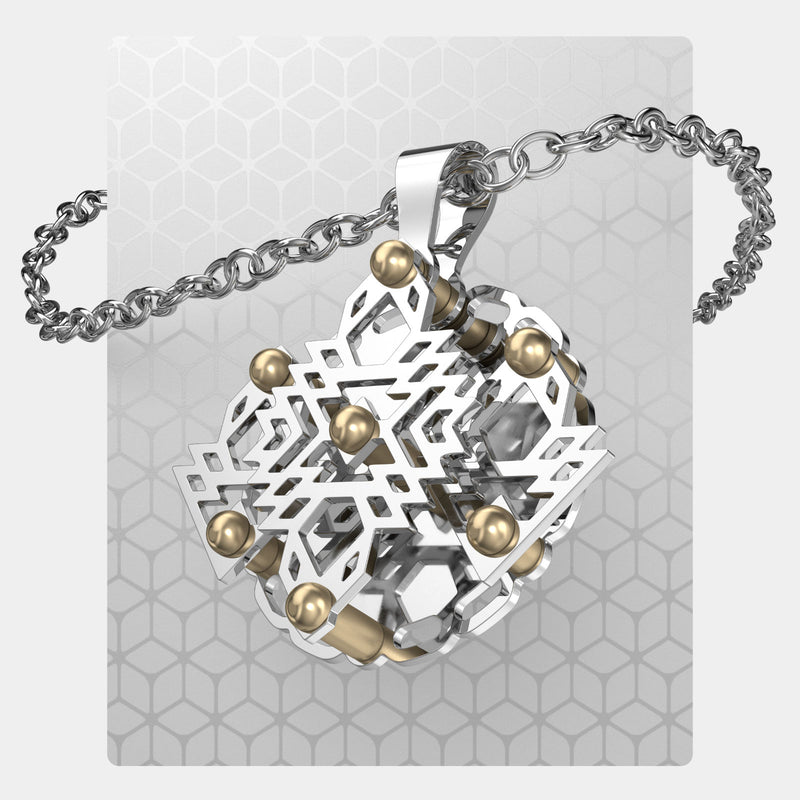 Sunrise | Gearless Hexagon Pendant