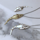 Signed Mouse Armor Pendant | Jeff de Boer