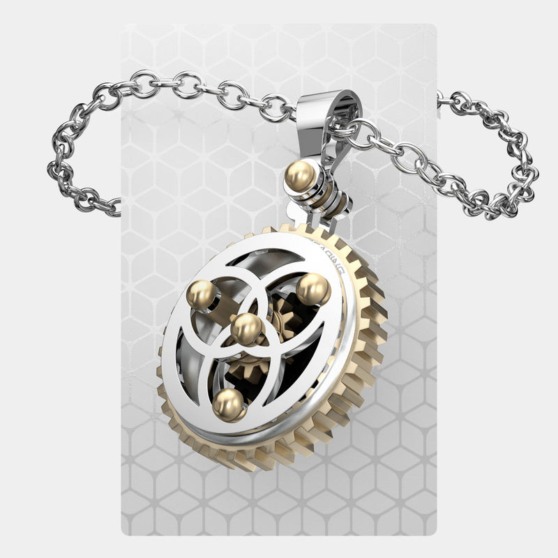 Celtic Continuum 4 & Gears | Gearing Pendant