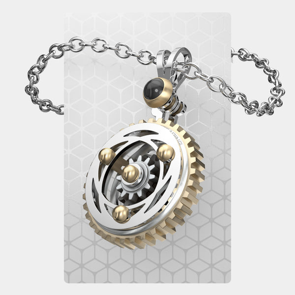 Celtic Aperture 6 & Gears | Gearing Pendant