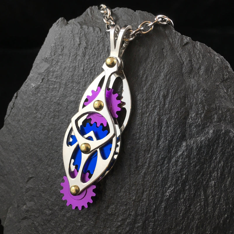 Infinite Hourglass 4 | Large Pendant